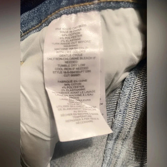 NWT Current Elliot "The Stiletto" slim fit stretch soft casual everyday jean 24 - Picture 5 of 6